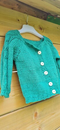 Pattern The Lovaby Baby Cardigan