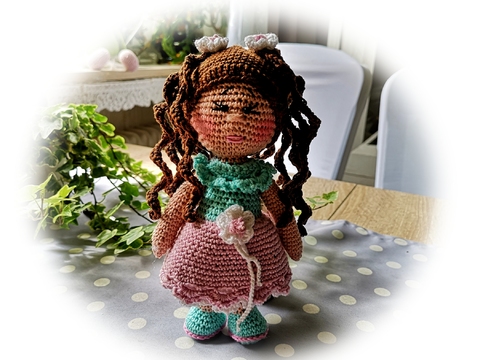 Häkelanleitung Püppchen Nele