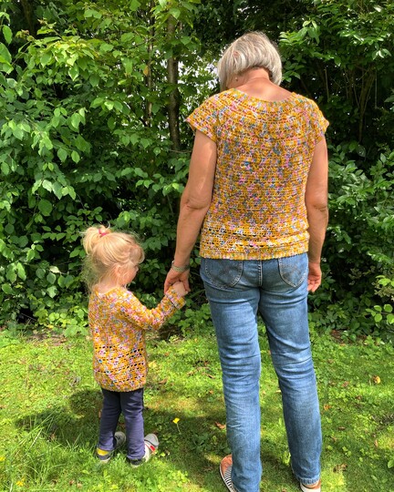 Häkelanleitung für den Pullover und das Sommer Shirt Unicorn