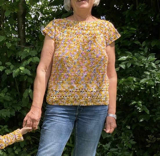 Häkelanleitung für den Pullover und das Sommer Shirt Unicorn