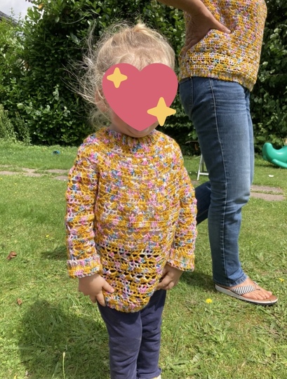 Häkelanleitung für den Pullover und das Sommer Shirt Unicorn