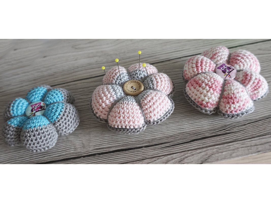 Häkelanleitung für das kleine Nadelkissen - Bild 4