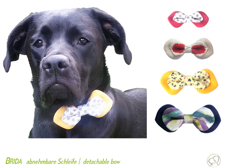 BRIDA Schleife für Hunde 4 Gr. Nähanleitung+Schnitt