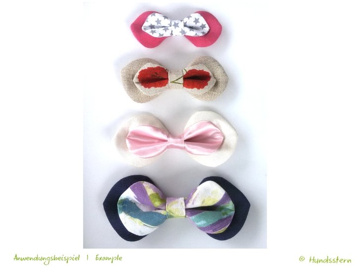 BRIDA Bow for Dog Collar in 4 sizes Sewing Pattern