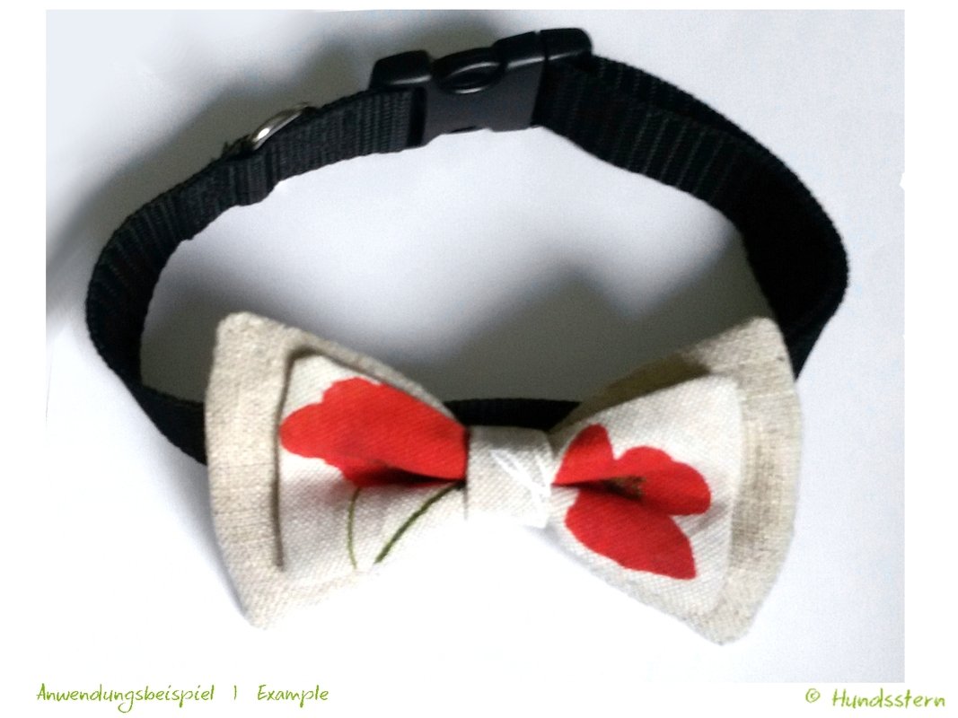 BRENDAN detachable Bow Tie for dogs in 4 sizes Sewing Pattern - Image 7
