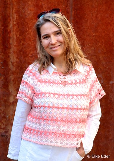 Top, Shirt, Croptop, Netzshirt "Emily" - Häkelanleitung RVO