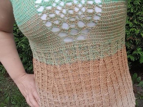 Häkelanleitung "Miss Eurybia" für eine Tunika