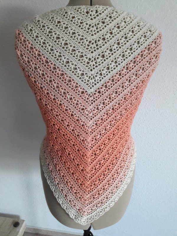 Häkelanleitung - Dreieckstuch "Tulips" - Bild 2