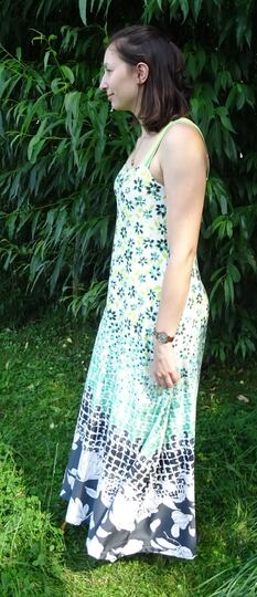 Kleid Anni in 5 Längen nähen mit Schnittmuster in Gr. 34 - 48 Trägerkleid