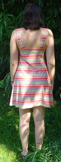 Kleid Anni in 5 Längen nähen mit Schnittmuster in Gr. 34 - 48 Trägerkleid