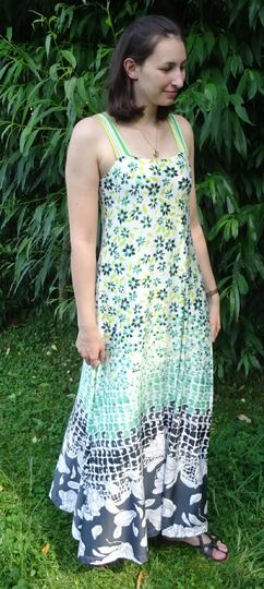 Kleid Anni in 5 Längen nähen mit Schnittmuster in Gr. 34 - 48 Trägerkleid