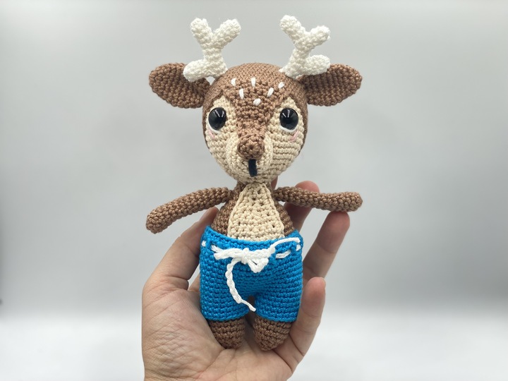 Häkelanleitung - Hirsch "Rocky"