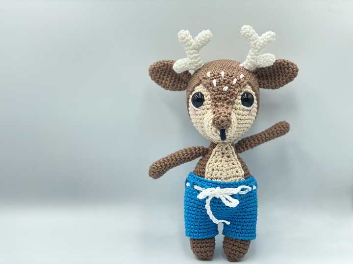 Häkelanleitung - Hirsch "Rocky"