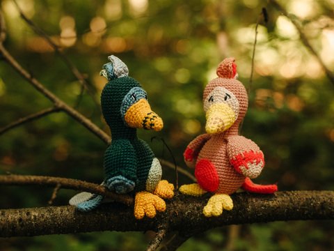 Friis Fantasievogel Häkelanleitung