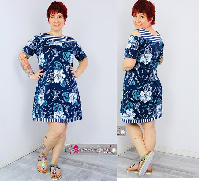 Sommer Oberteil Pelin mit Cut out Ausschnitt - Bild 2