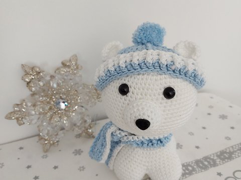 Eisbär - Häkelanleitung