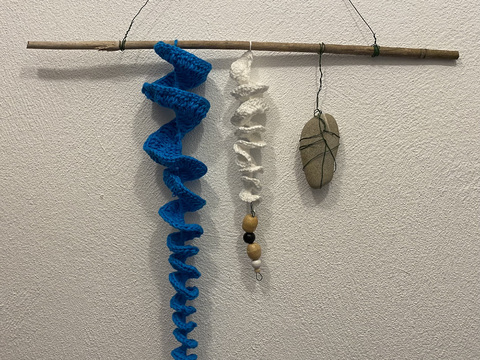 Anleitung Windeiszapfen Spirale Dekoration