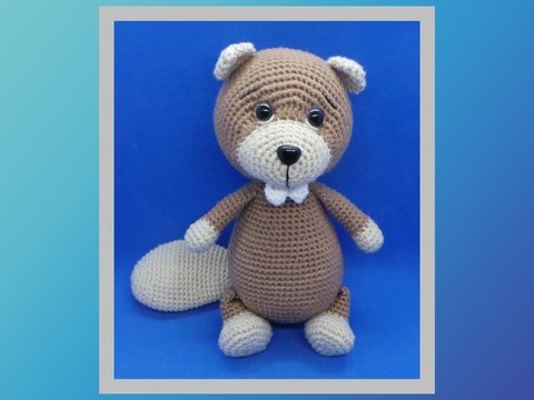 Häkelanleitung Biber Billy