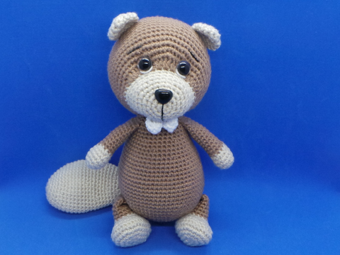 Häkelanleitung Biber Billy