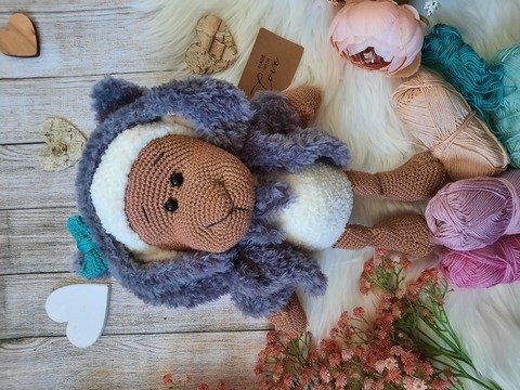 Anleitung Pauline - das Schaf im Wolfspelz