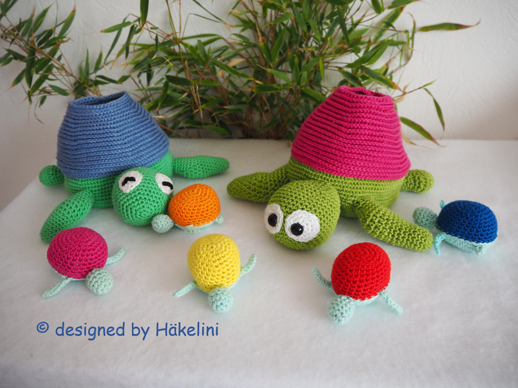 Steckspiel Schildi Schildkröte – Häkelanleitung von Häkelini - Bild 4