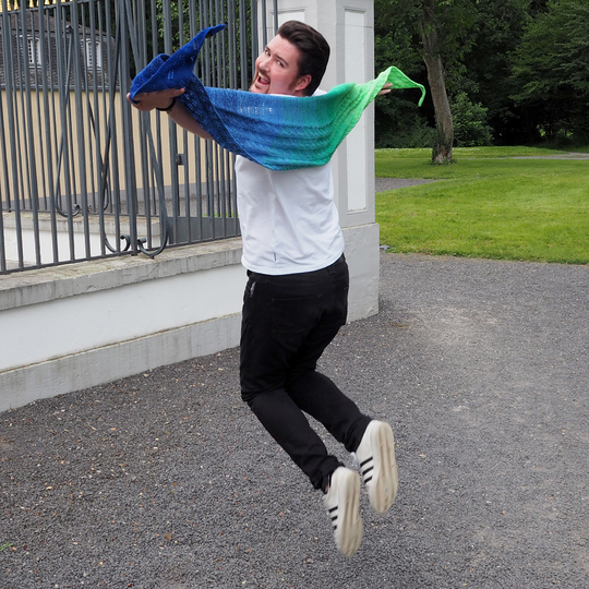 Stola/Schal  "Roggenfänger" Variante #4