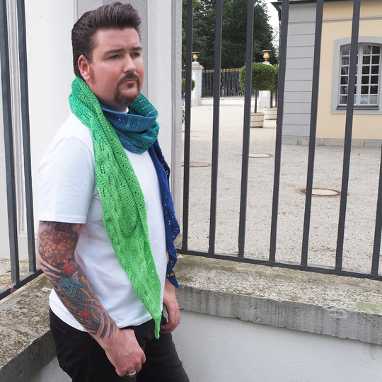 Stola/Schal  "Roggenfänger" Variante #4