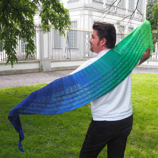 Stola/Schal  "Roggenfänger" Variante #4