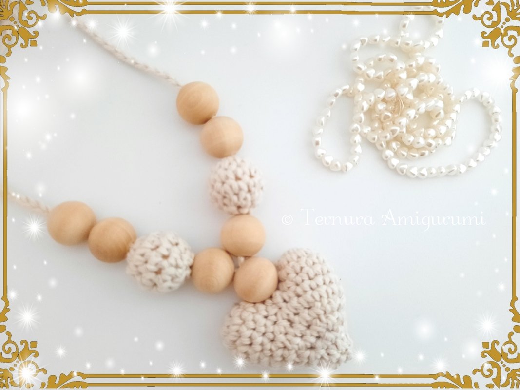 Crochet pattern Heart necklace - Image 2