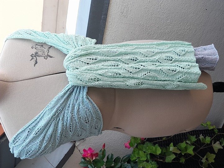 Strickanleitung für den Schal "Blätterwald"