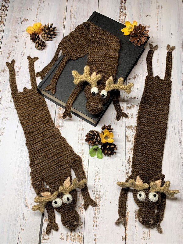 Anleitung Lesezeichen Elch - Bild 9