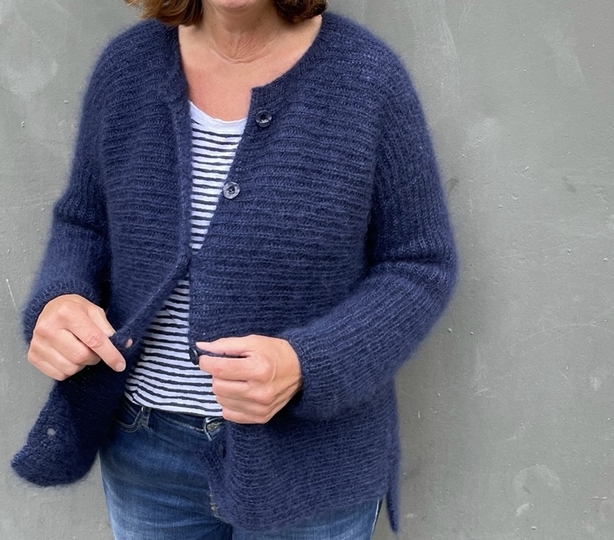 Strickjacke  N I K I T A  Strickanleitung Damen Cardigan