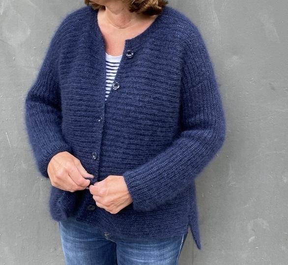 Strickjacke  N I K I T A  Strickanleitung Damen Cardigan