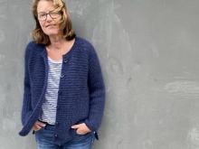 Strickjacke  N I K I T A  Strickanleitung Damen Cardigan