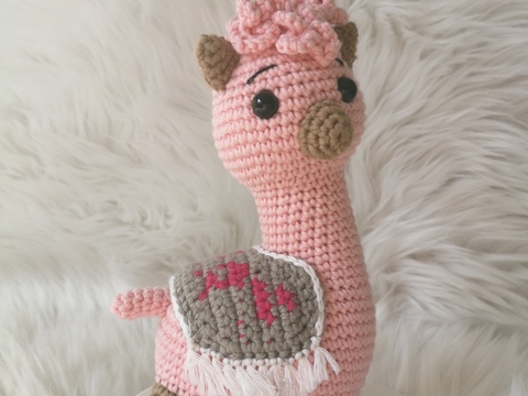 Anleitung Alpaka Rosy