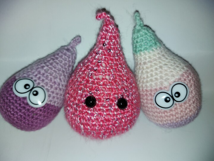 lustige Tropfenparade - Häkelanleitung perfekt für Anfänger