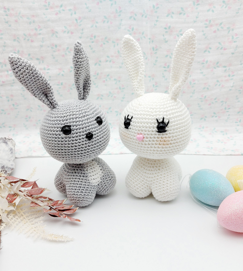 Hase - Häkelanleitung - 2 Varianten