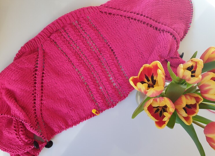 Anleitung Der Orchid Cardigan