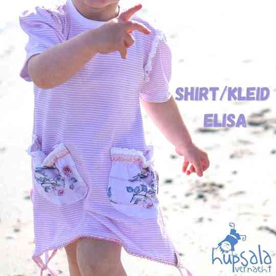 Kleid Elisa Gr. 86-140 Nähanleitung und Schnittmuster