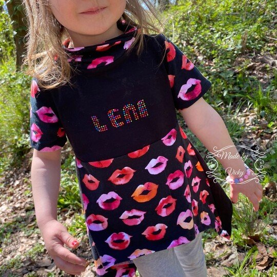 Kleid Elisa Gr. 86-140 Nähanleitung und Schnittmuster