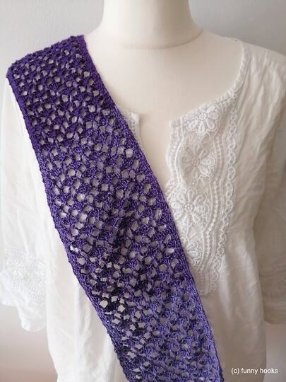 Proserpina - a ligth summer scarf