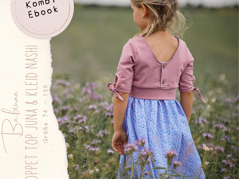 Anleitung Trägerkleid Nashi / Größe 74 - 164
