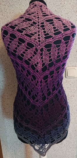 Tuch Ria häkeln Dreieckstuch