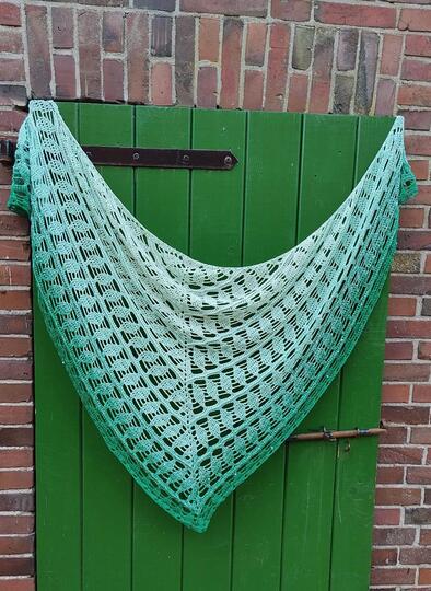 Tuch Ria häkeln Dreieckstuch