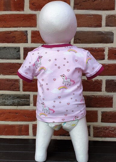 Fin Baby Shirt – Buttoned Shoulder Shirt EU 44–98 / US 0–3T