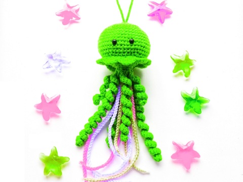Crochet Pattern Ocean Jellyfish