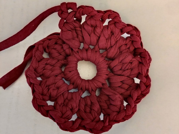 Crochet pattern for a dream catcher