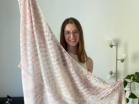 Fibonacci Shawl Knitting Pattern