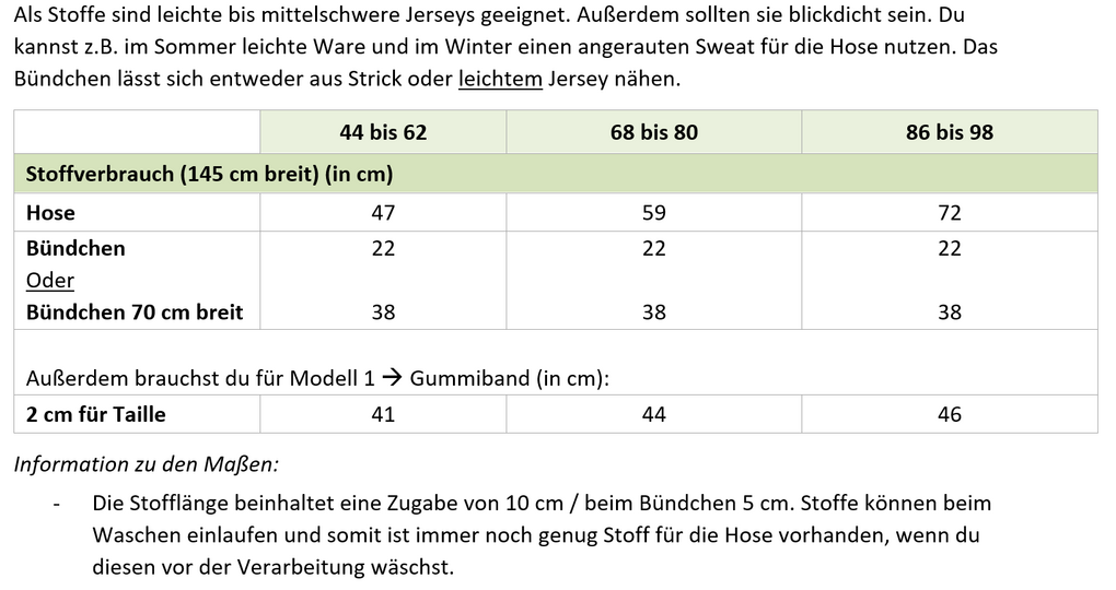 Lena Baby Pants – Long Baby Pants with Elastic Waistband EU 44–98 / US 0–3T