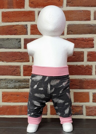 Lena Baby Pants – Long Baby Pants with Elastic Waistband EU 44–98 / US 0–3T